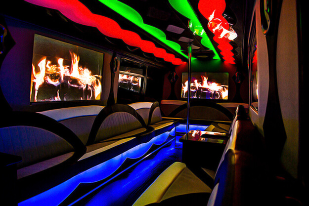 Party bus rentals in Greenville, South Carolina