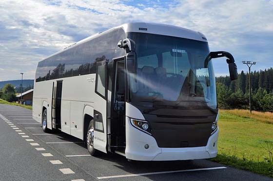 Charleston charter bus rentals with reclining seats and DVD players